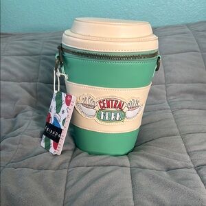 Loungefly Friends Central Perk Green and Cream Bag